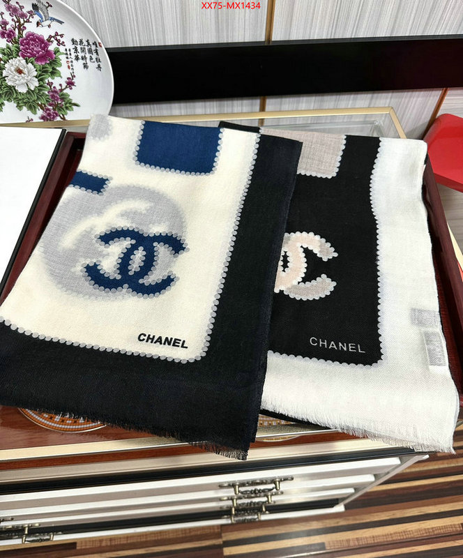 Scarf-Chanel unsurpassed quality ID: MX1434 $: 75USD