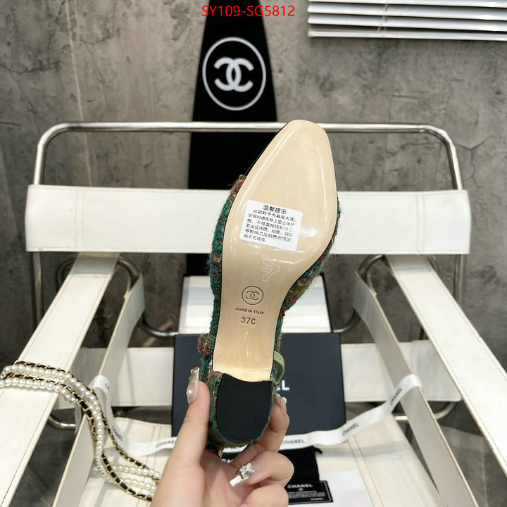 Women Shoes-Chanel fake designer ID: SG5812 $: 109USD