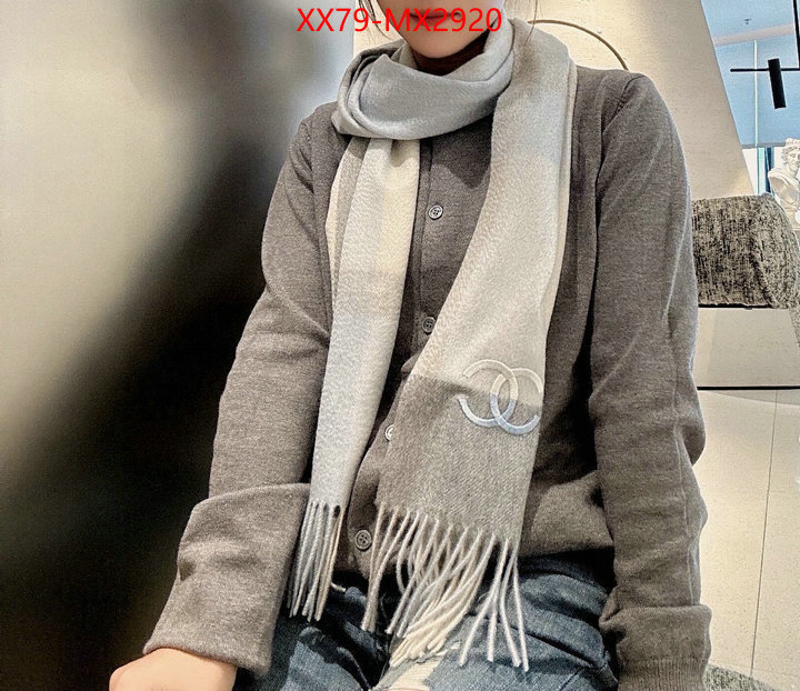 Scarf-Chanel high quality designer ID: MX2920 $: 79USD