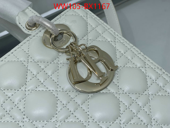 Dior Bags(4A)-Lady- high quality 1:1 replica ID: BX1167 $: 105USD,