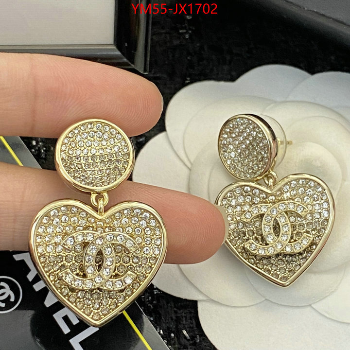 Jewelry-Chanel best quality replica ID: JX1702 $: 55USD