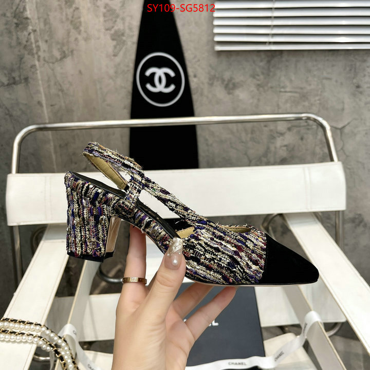 Women Shoes-Chanel fake designer ID: SG5812 $: 109USD