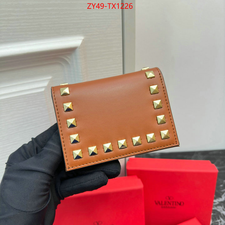 Valentino Bags(4A)-Wallet where to buy high quality ID: TX1226 $: 49USD,