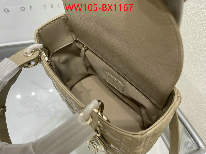 Dior Bags(4A)-Lady- high quality 1:1 replica ID: BX1167 $: 105USD,