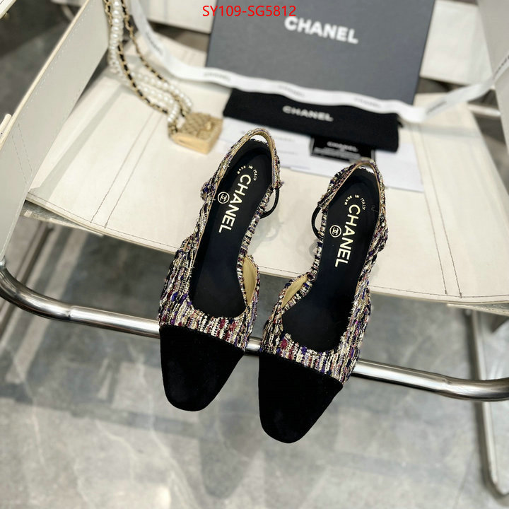 Women Shoes-Chanel fake designer ID: SG5812 $: 109USD