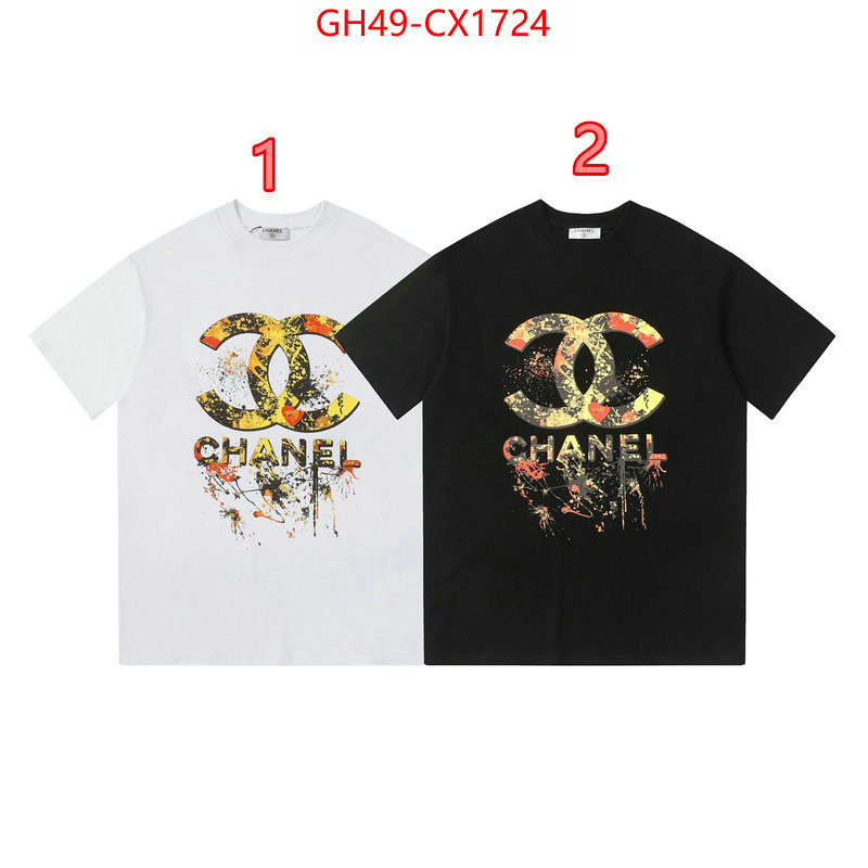 Clothing-Chanel high quality ID: CX1724 $: 49USD