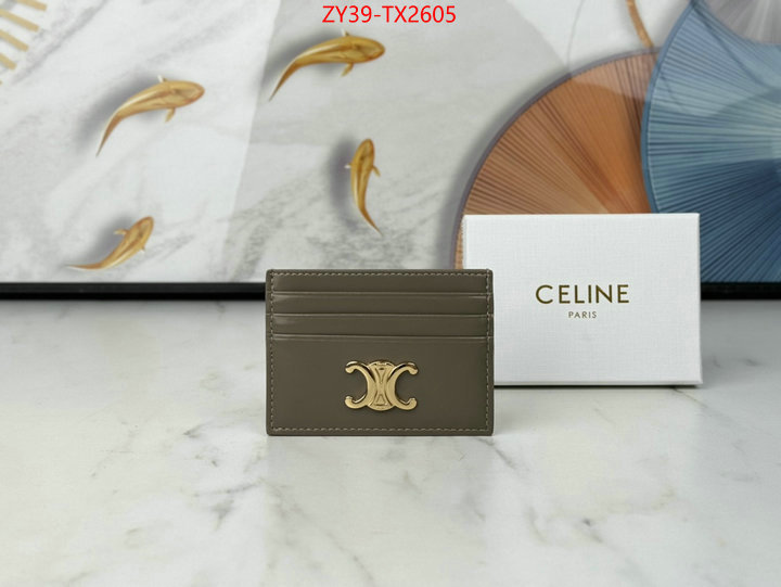 CELINE Bags(4A)-Wallet high quality happy copy ID: TX2605 $: 39USD,