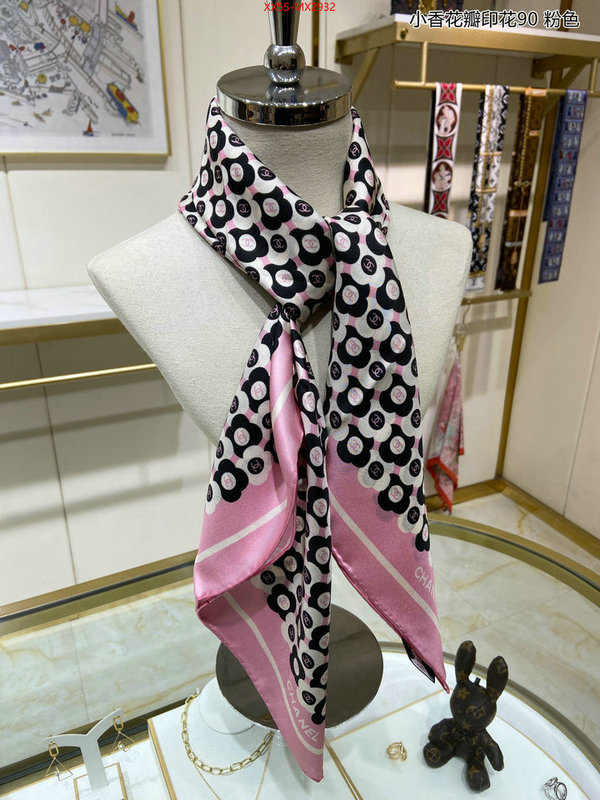 Scarf-Chanel top quality website ID: MX2932 $: 55USD