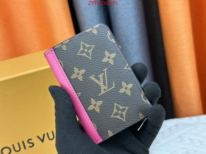 LV Bags(4A)-Wallet shop ID: TX2571 $: 39USD,