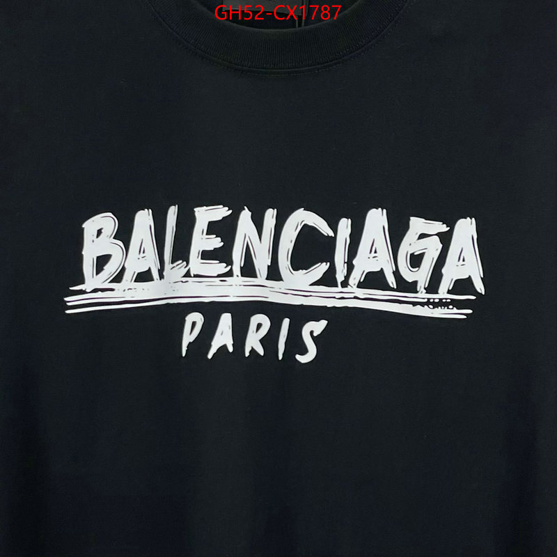 Clothing-Balenciaga find replica ID: CX1787 $: 52USD