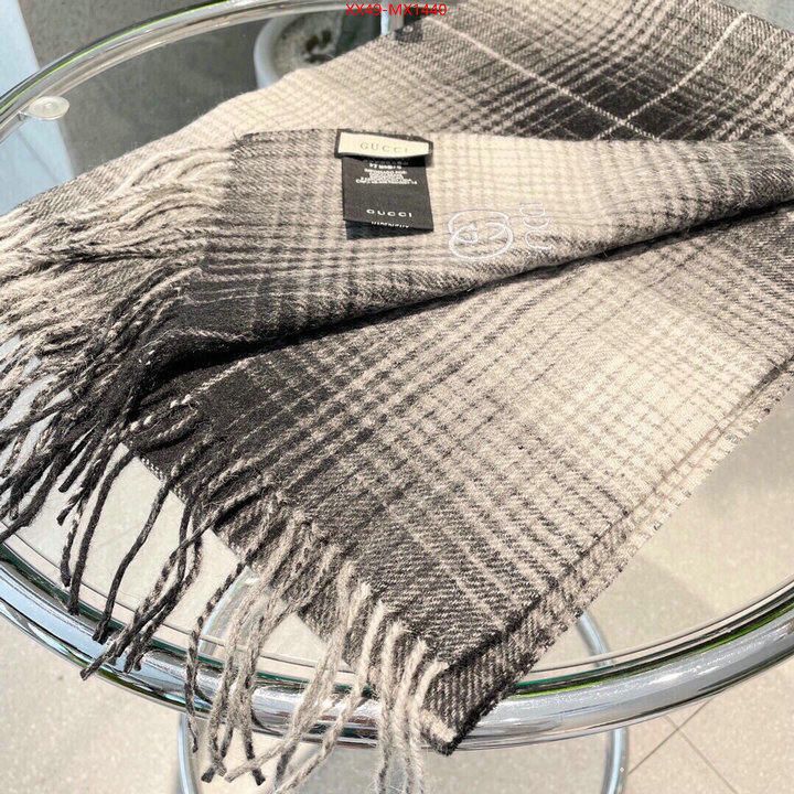 Scarf-Gucci outlet sale store ID: MX1440 $: 49USD