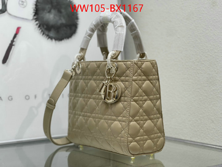 Dior Bags(4A)-Lady- high quality 1:1 replica ID: BX1167 $: 105USD,