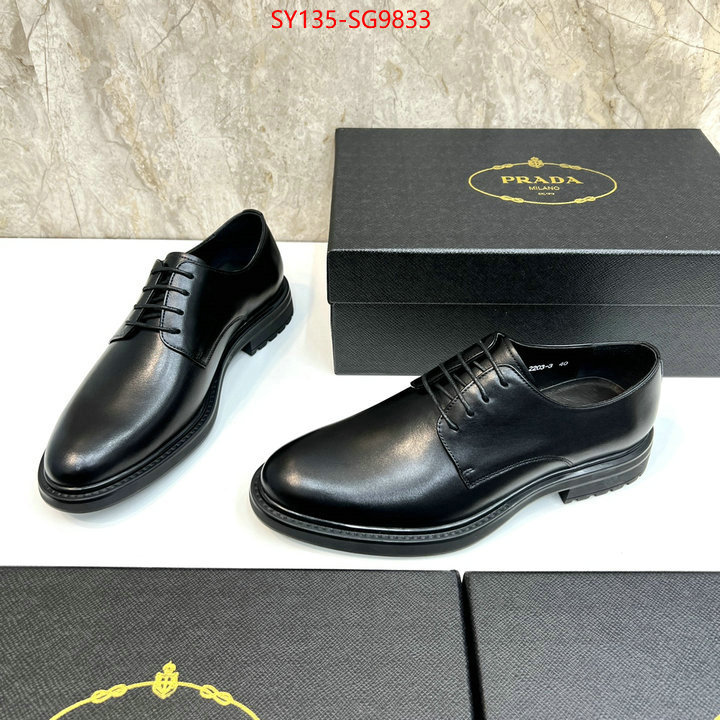 Men shoes-Prada where quality designer replica ID: SG9833 $: 135USD