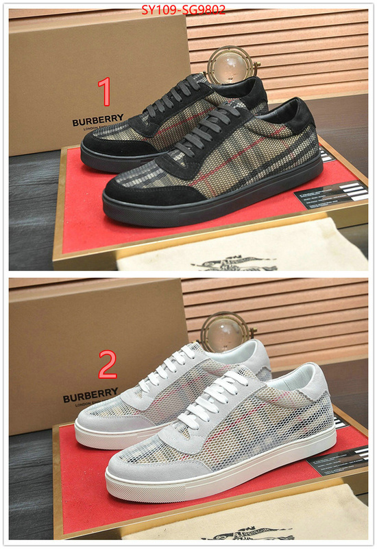 Men Shoes-Burberry replica sale online ID: SG9802 $: 109USD