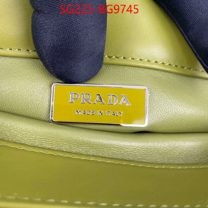 Prada Bags (TOP)-Handbag- replica aaaaa+ designer ID: BG9745 $: 225USD,