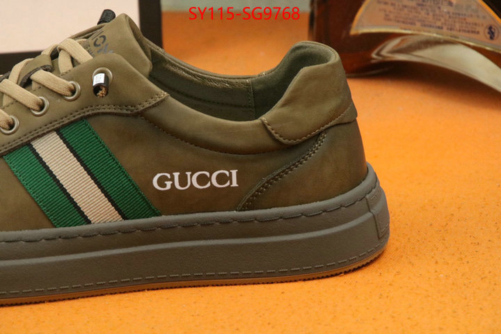 Men Shoes-Gucci fashion designer ID: SG9768 $: 115USD