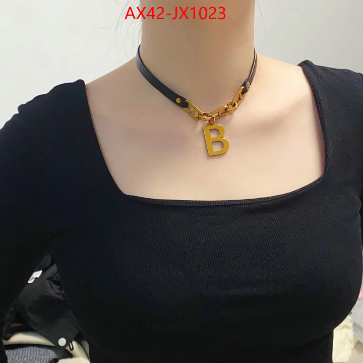 Jewelry-Balenciaga designer fashion replica ID: JX1023 $: 42USD