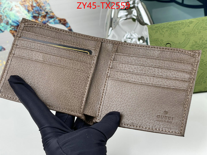 Gucci Bags(4A)-Wallet- knockoff ID: TX2559 $: 45USD,