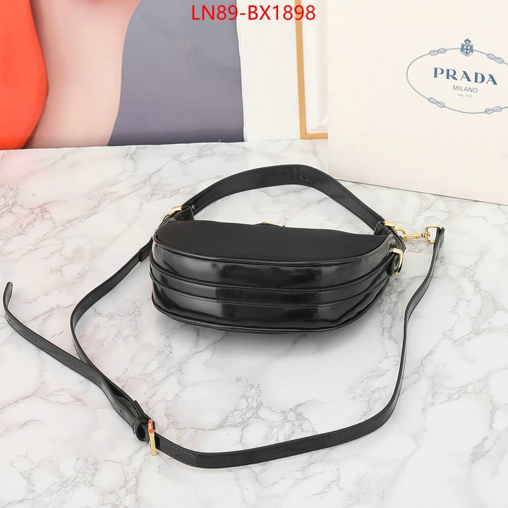 Prada Bags (4A)-Diagonal- luxury 7 star replica ID: BX1898 $: 89USD,