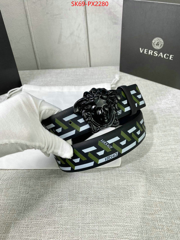 Belts-Versace luxury fashion replica designers ID: PX2280 $: 69USD