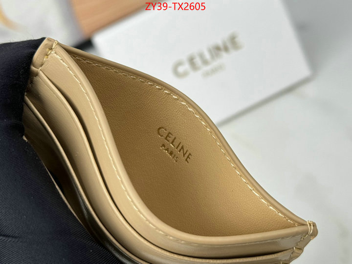 CELINE Bags(4A)-Wallet high quality happy copy ID: TX2605 $: 39USD,