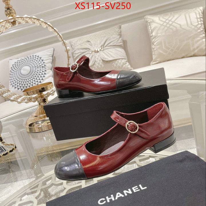 Women Shoes-Chanel buy 2023 replica ID: SV250 $: 115USD