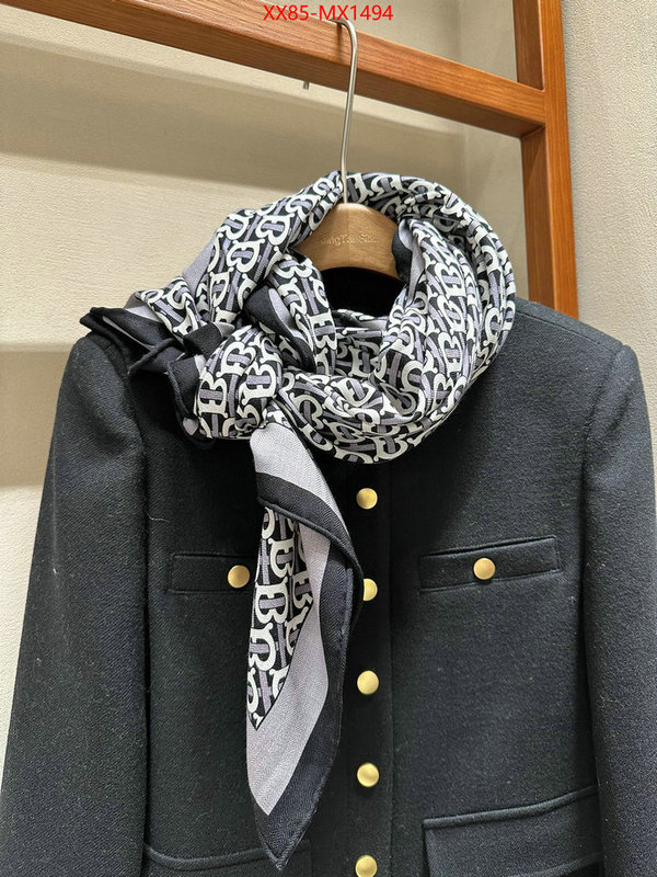 Scarf-Burberry the highest quality fake ID: MX1494 $: 85USD