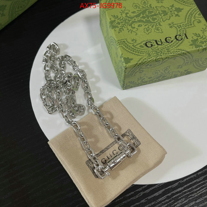 Jewelry-Gucci what is aaaaa quality ID: JG9978 $: 75USD