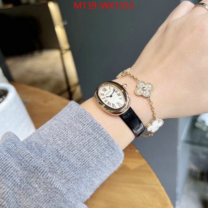 Watch(4A)-Cartier highest quality replica ID: WX1533 $: 139USD