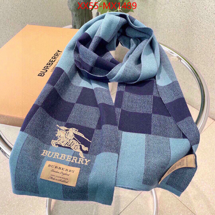 Scarf-Burberry fashion designer ID: MX1489 $: 55USD