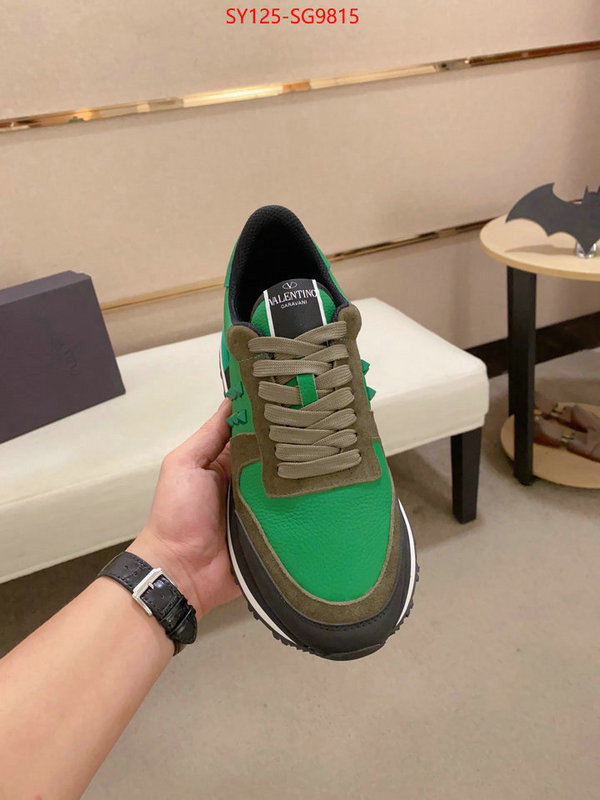 Men Shoes-Valentino good quality replica ID: SG9815 $: 125USD