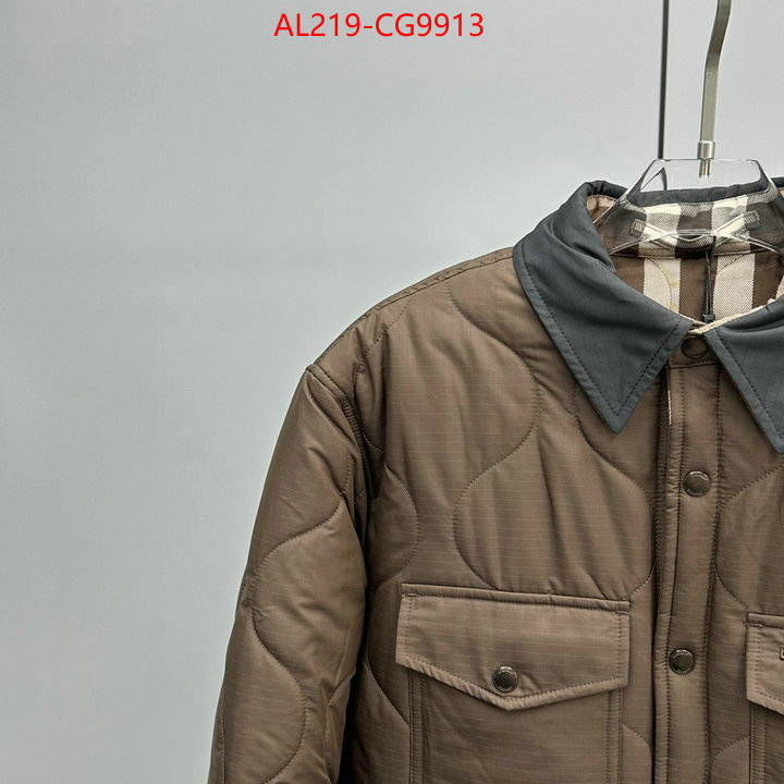Down jacket Men-Burberry top perfect fake ID: CG9913 $: 219USD