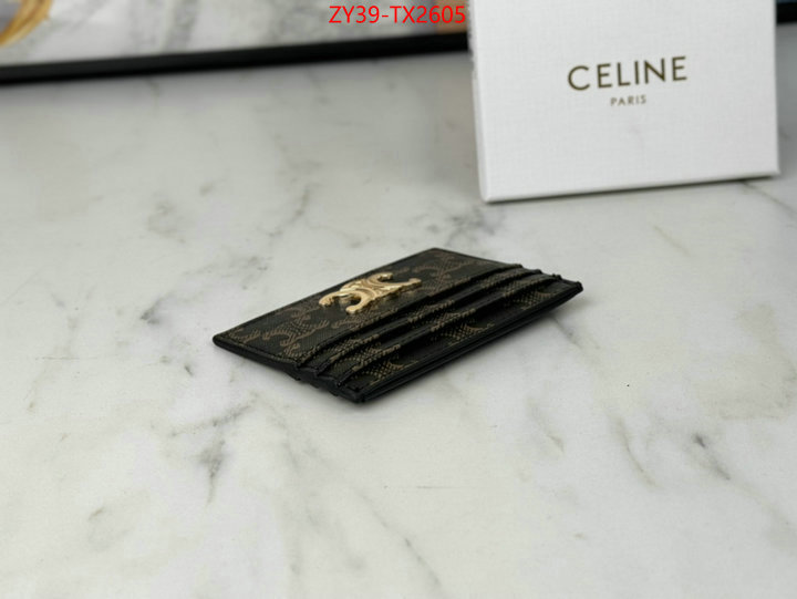 CELINE Bags(4A)-Wallet high quality happy copy ID: TX2605 $: 39USD,