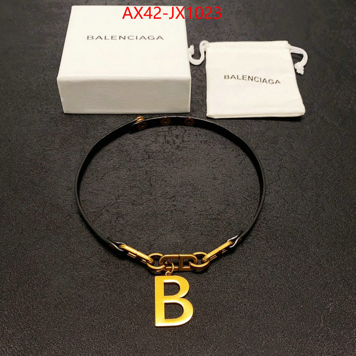 Jewelry-Balenciaga designer fashion replica ID: JX1023 $: 42USD