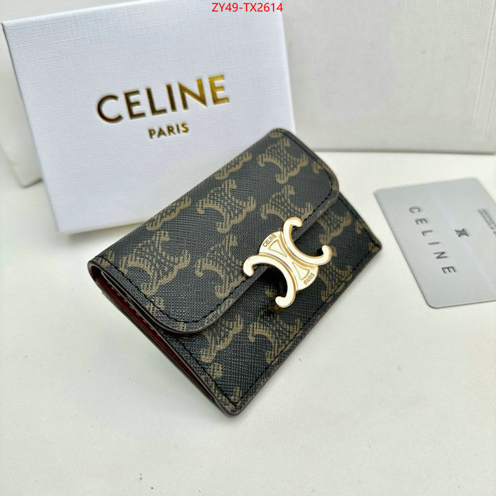 CELINE Bags(4A)-Wallet top fake designer ID: TX2614 $: 49USD,