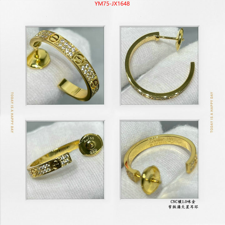 Jewelry-Cartier buy the best replica ID: JX1648 $: 75USD