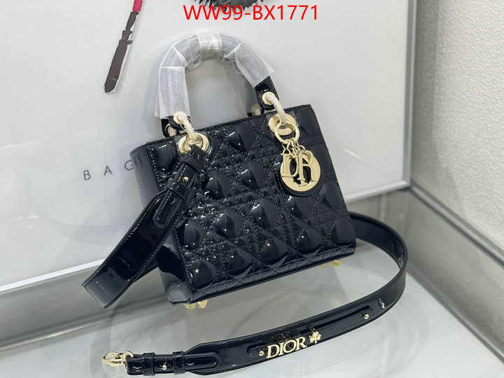 Dior Bags(4A)-Lady- unsurpassed quality ID: BX1771 $: 99USD