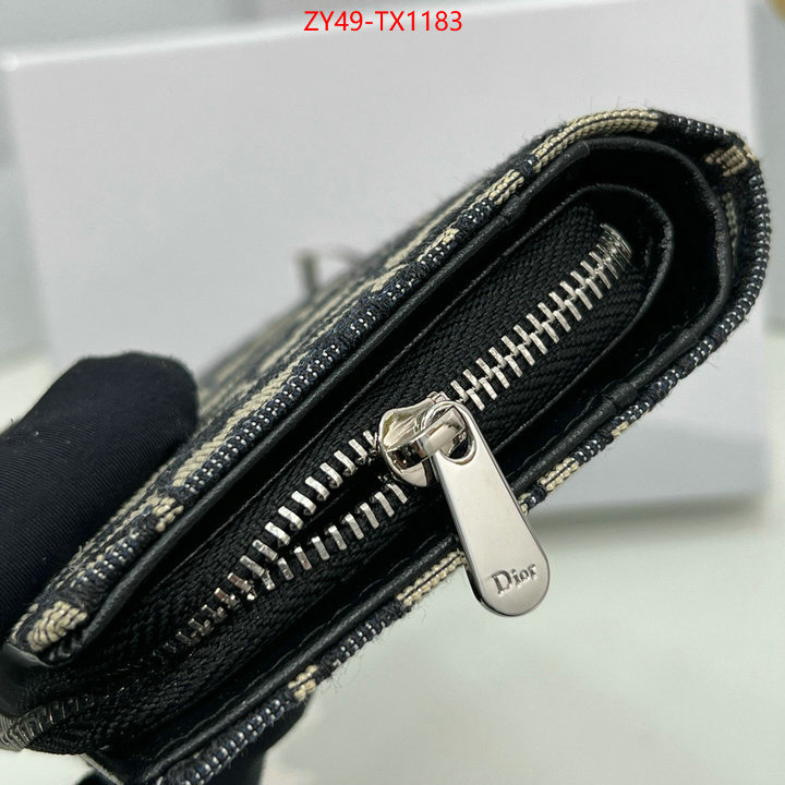 Dior Bags(4A)-Wallet- best quality designer ID: TX1183 $: 49USD,