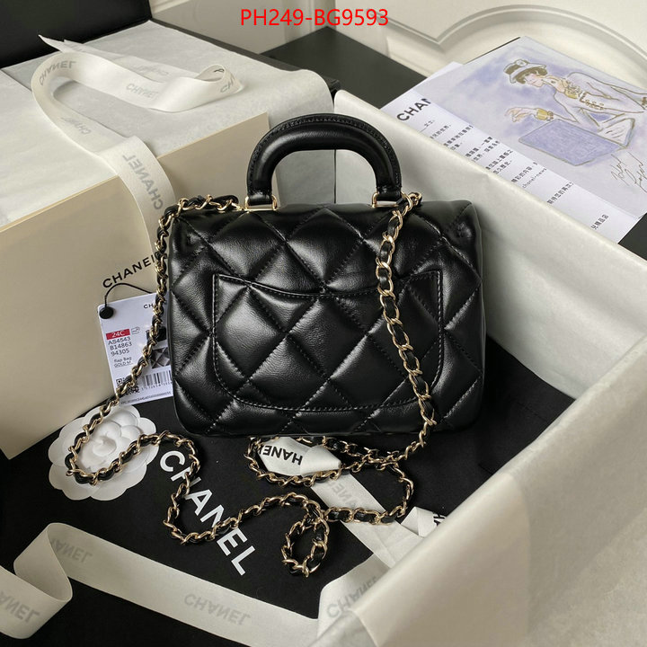 Chanel Bags(TOP)-Diagonal- aaaaa class replica ID: BG9593 $: 249USD