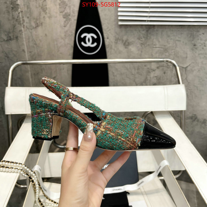 Women Shoes-Chanel fake designer ID: SG5812 $: 109USD