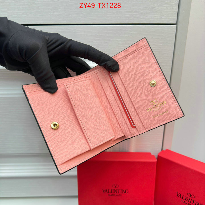 Valentino Bags(4A)-Wallet best luxury replica ID: TX1228 $: 49USD,