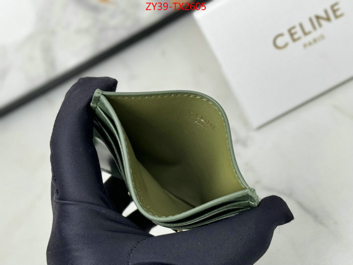 CELINE Bags(4A)-Wallet high quality happy copy ID: TX2605 $: 39USD,