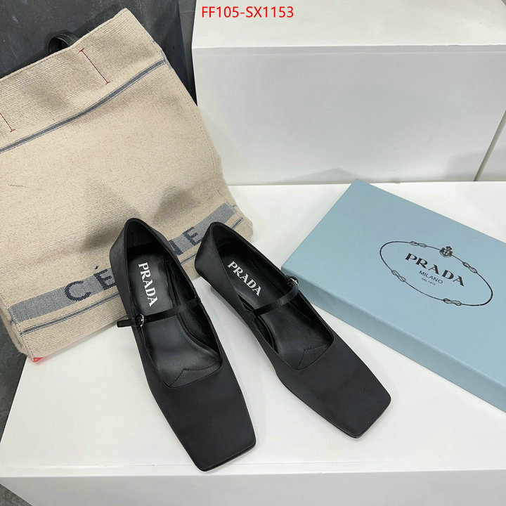 Women Shoes-Prada aaaaa+ quality replica ID: SX1153 $: 105USD