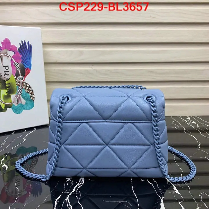 Prada Bags (TOP)-Diagonal- best fake ID: BL3657 $: 229USD,