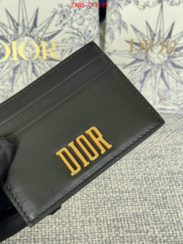 Dior Bags(4A)-Wallet- aaaaa customize ID: TX1195 $: 65USD,