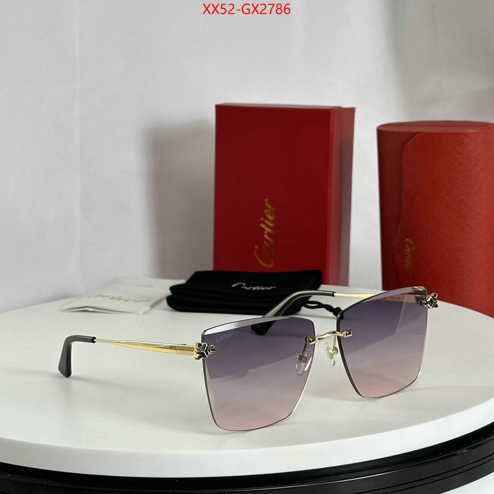 Glasses-Cartier found replica ID: GX2786 $: 52USD