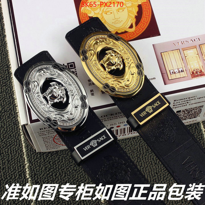 Belts-Versace replica 1:1 high quality ID: PX2170 $: 65USD
