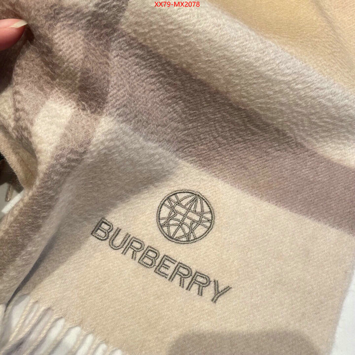 Scarf-Burberry replica 2023 perfect luxury ID: MX2078 $: 79USD