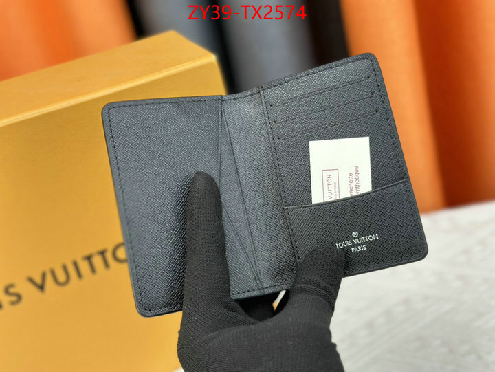 LV Bags(4A)-Wallet fashion designer ID: TX2574 $: 39USD,