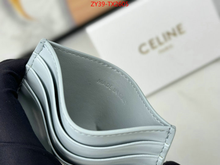 CELINE Bags(4A)-Wallet high quality happy copy ID: TX2605 $: 39USD,